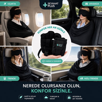 SeyahatPlus RestGo™   Premium Seyahat Uyku Sistemi